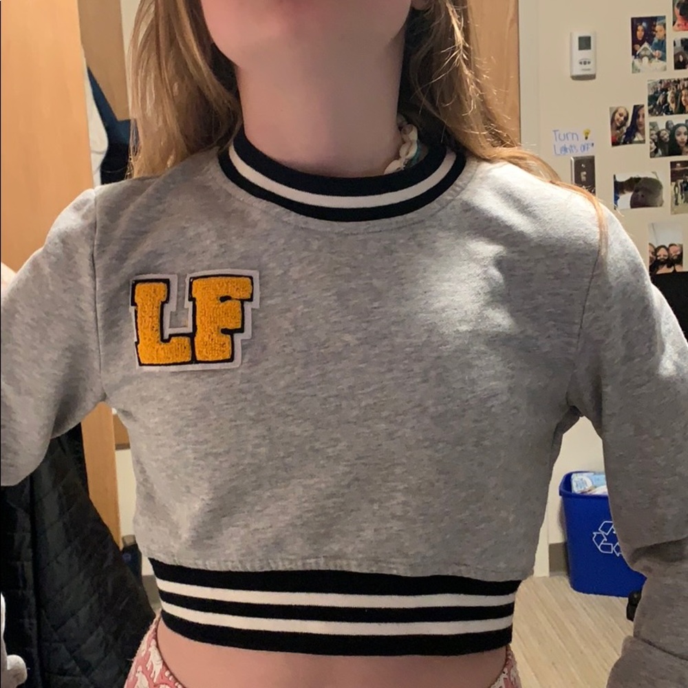 LF cropped sweatshirt